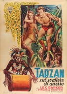 Tarzan&#039;s Peril - Italian Movie Poster (xs thumbnail)