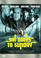 Six Ways to Sunday - German DVD movie cover (xs thumbnail)