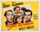 Sing You Sinners - Movie Poster (xs thumbnail)