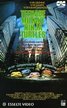 Teenage Mutant Ninja Turtles - Norwegian VHS movie cover (xs thumbnail)