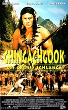 Chingachgook, die gro&szlig;e Schlange - German VHS movie cover (xs thumbnail)