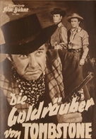 Bad Men of Tombstone - German poster (xs thumbnail)