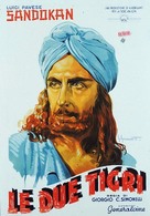 Le due tigri - Italian Movie Poster (xs thumbnail)