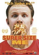 Super Size Me - German Movie Poster (xs thumbnail)