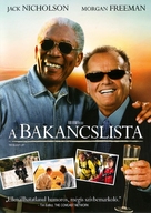 The Bucket List - Hungarian Movie Cover (xs thumbnail)