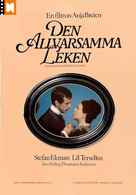 Den allvarsamma leken - Norwegian DVD movie cover (xs thumbnail)