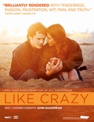 Like Crazy - For your consideration movie poster (xs thumbnail)