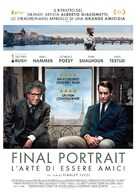 Final Portrait - Italian Movie Poster (xs thumbnail)