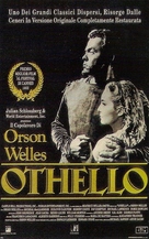 The Tragedy of Othello: The Moor of Venice - Italian VHS movie cover (xs thumbnail)