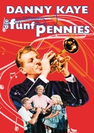 The Five Pennies - German DVD movie cover (xs thumbnail)