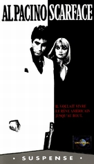 Scarface - French VHS movie cover (xs thumbnail)