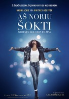 I Wanna Dance with Somebody - Latvian Movie Poster (xs thumbnail)