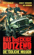 Dirty Dozen: The Deadly Mission - German VHS movie cover (xs thumbnail)