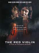 The Red Violin - South Korean DVD movie cover (xs thumbnail)