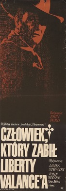 The Man Who Shot Liberty Valance - Polish Movie Poster (xs thumbnail)