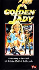 The Golden Lady - German VHS movie cover (xs thumbnail)