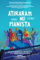 They Shot the Piano Player - Brazilian Movie Poster (xs thumbnail)