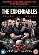 The Expendables - British DVD movie cover (xs thumbnail)