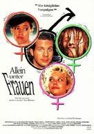 Allein unter Frauen - German Movie Poster (xs thumbnail)