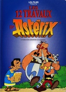 Les douze travaux d&#039;Ast&eacute;rix - French DVD movie cover (xs thumbnail)