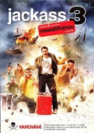 Jackass 3D - Czech DVD movie cover (xs thumbnail)
