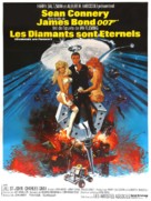 Diamonds Are Forever - French Movie Poster (xs thumbnail)