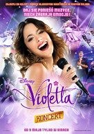 Violetta: La emoci&oacute;n del concierto - Polish Movie Poster (xs thumbnail)