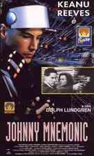 Johnny Mnemonic - Italian VHS movie cover (xs thumbnail)