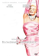 Gentlemen Prefer Blondes - German DVD movie cover (xs thumbnail)