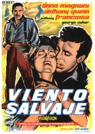 Wild Is the Wind - Spanish Movie Poster (xs thumbnail)