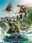 Teenage Mutant Ninja Turtles: Out of the Shadows - French Movie Poster (xs thumbnail)