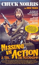 Missing in Action 2: The Beginning - German VHS movie cover (xs thumbnail)