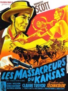 The Stranger Wore a Gun - French Movie Poster (xs thumbnail)