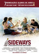 Sideways - Portuguese Movie Poster (xs thumbnail)