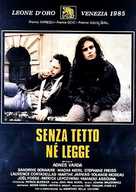 Sans toit ni loi - Italian Movie Poster (xs thumbnail)