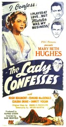 The Lady Confesses - Movie Poster (xs thumbnail)