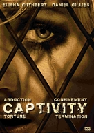 Captivity - DVD movie cover (xs thumbnail)