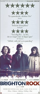 Brighton Rock - Danish Movie Poster (xs thumbnail)