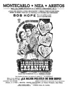 Casanova&#039;s Big Night - Spanish poster (xs thumbnail)