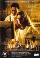 The Pelican Brief - Australian DVD movie cover (xs thumbnail)