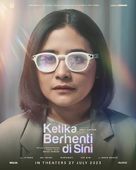 Ketika Berhenti di Sini - Indonesian Movie Poster (xs thumbnail)