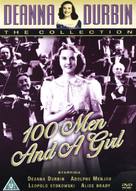 One Hundred Men and a Girl - British DVD movie cover (xs thumbnail)