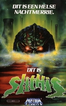 Spawn of the Slithis - Dutch VHS movie cover (xs thumbnail)