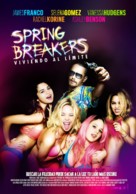 Spring Breakers - Chilean Movie Poster (xs thumbnail)