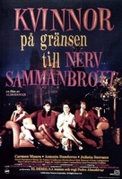 Mujeres Al Borde De Un Ataque De Nervios - Swedish Movie Poster (xs thumbnail)