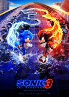 Sonic the Hedgehog 3 - German Movie Poster (xs thumbnail)