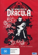 The Satanic Rites of Dracula - Australian DVD movie cover (xs thumbnail)