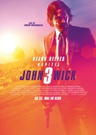 John Wick: Chapter 3 - Parabellum - German Movie Poster (xs thumbnail)