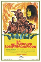 Guns of the Magnificent Seven - Spanish Movie Poster (xs thumbnail)
