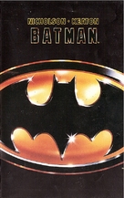 Batman - Finnish VHS movie cover (xs thumbnail)